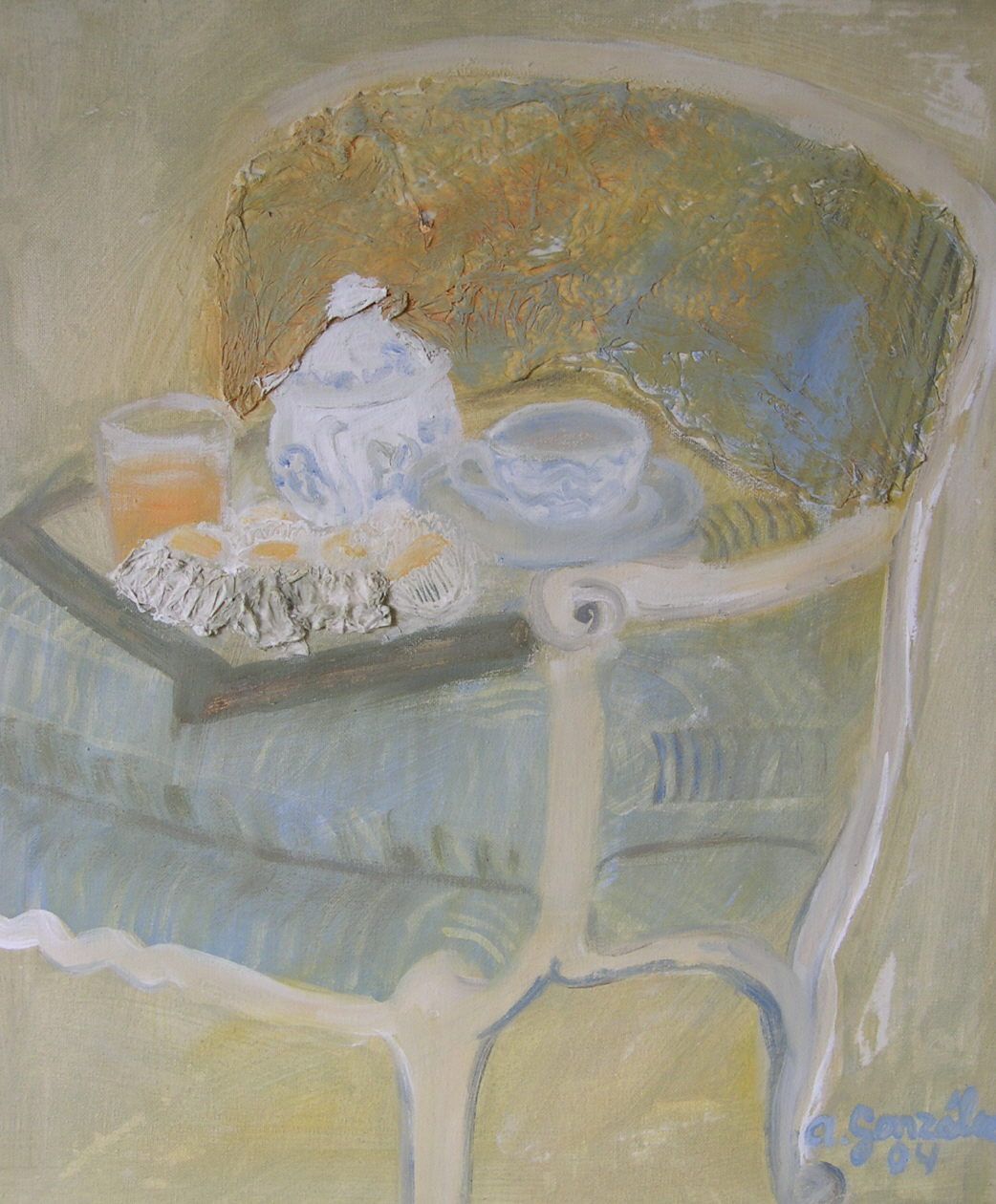 Esto era lo que yo pintaba hace algunos años